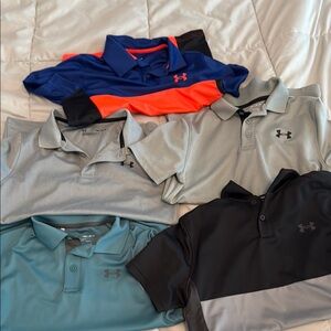 Like NEW! Under Armour Performance Polo Lot (5)